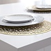 Harman Harman Placemat- Modern Laser Cut Vinyl Gold