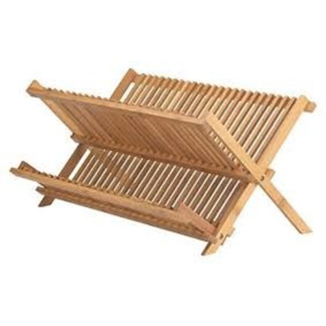 HIC HIC - Helen's Asian Kitchen Dish Rack 20.5" x 13" - Natural Bamboo