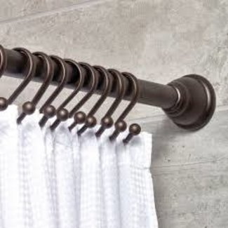 InterDesign Cameo Shower Curtain Tension Rod L - Bronze