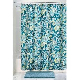 Interdesign Fabric Shower Curtain -  Harper Paisley