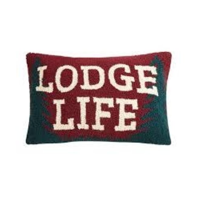 Peking Handicraft Pillow 12x18 Lodge Life Hook Main Street Kitchens
