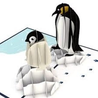 LovePOP Love Pop Greeting Card - Penguins