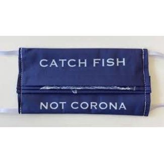 Merritt Designs Merritt Designs Face Mask - Kate Nelligan Design Catch Fish Not Corona