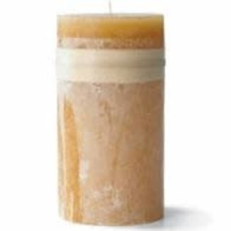 Vance Kitira 2x4 Pillar Candle- Brown Sugar