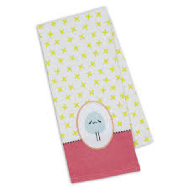 DII Easter Fun Ewe Embellished Dish Towel