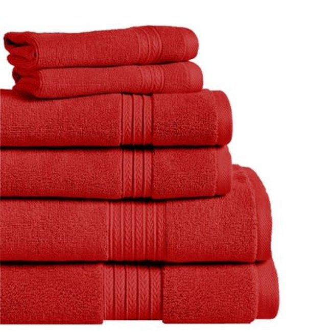 Summit Hand Towel - Red