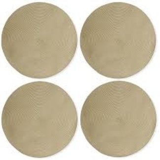 Now Designs Now Designs Placemat Disko -  Lt Taupe