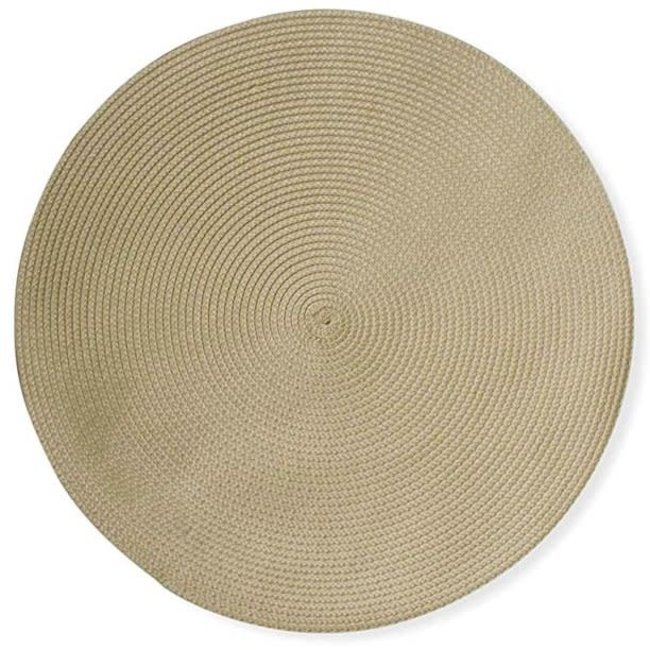 Tag Round Woven Placemat-Natural