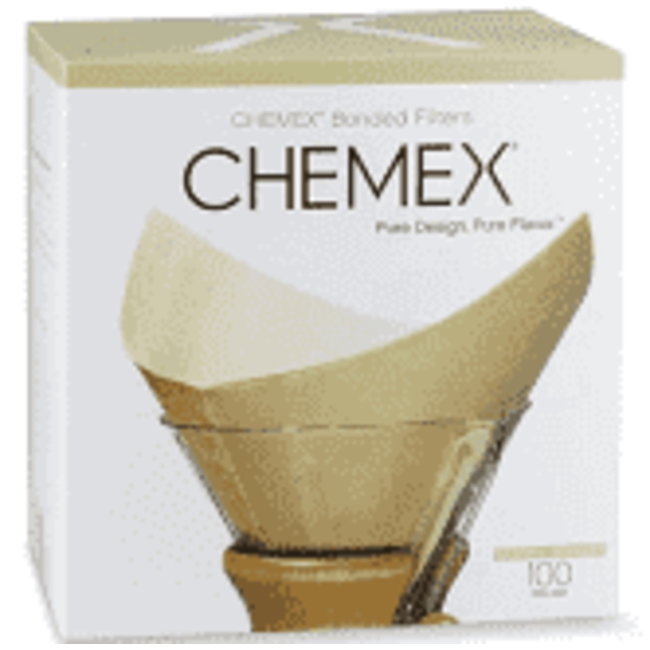 Chemex Bonded Filters Set of 100 - Natural