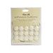 Tag Fix-it  Adhesive Buttons (Set of 15) - White