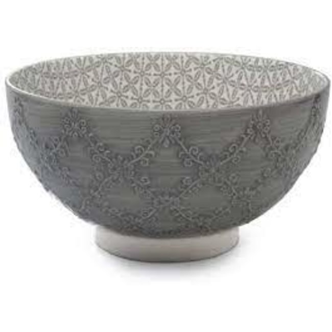 BIA  Trellis 8" Bowl - Smoke