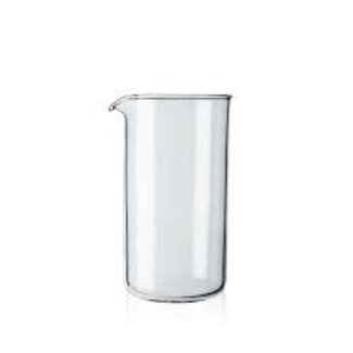 Bodum Bodum Spare glass for coffee maker, 3 cup, 0.35 l, 12 oz, dia 6.8 cm, H 13 cm-Clear