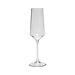 Tritan Curve 10 Oz Champagne Glass Clear