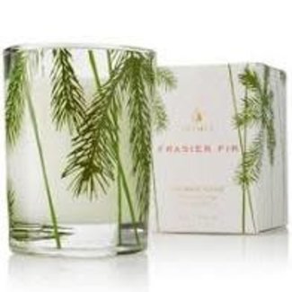 Thymes Frasier Fir Statement Candle- Silver Pine Needle - Main Street  Kitchens