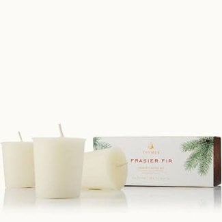 Thymes Thymes Frasier Fir Votive Candle Set of 3 REFIL