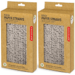 Kikkerland PAPER STRAWS BIRCH BOX OF 144