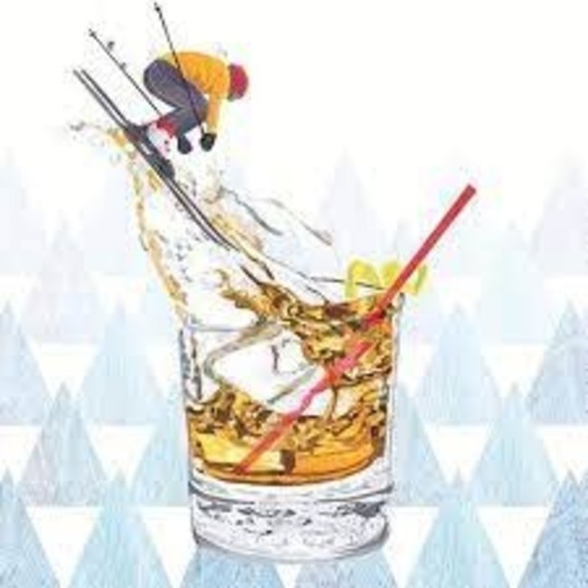 PPD PPD Cocktail Napkin- Apres Ski Bourbon