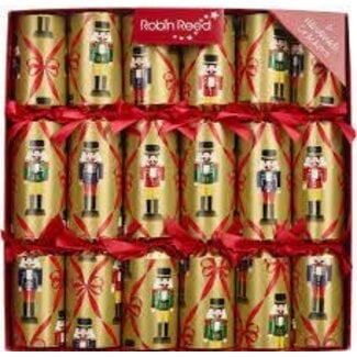 Robin Reed Robin Reed Christmas Crackers - Nutcracker Ornament (classic colors)