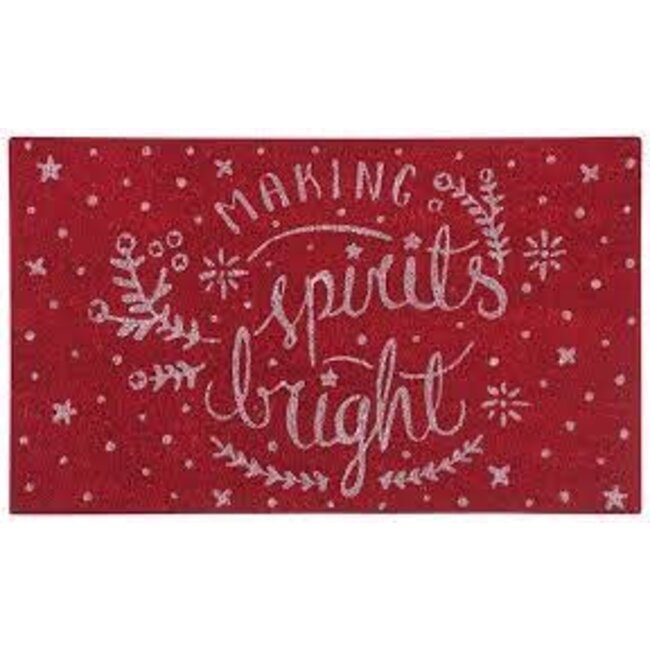 Now Designs Now Designs- Doormat- Making Spirits  Bright