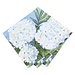 RockFlowerPaper Faire Rock Flower Paper Cocktail Napkin- White Hydrangea