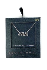 NECKLACE MOM OR MAMA GOLD DIPPED CZ