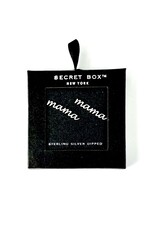 EARRING MAMA POST GOLD DIPPED CZ