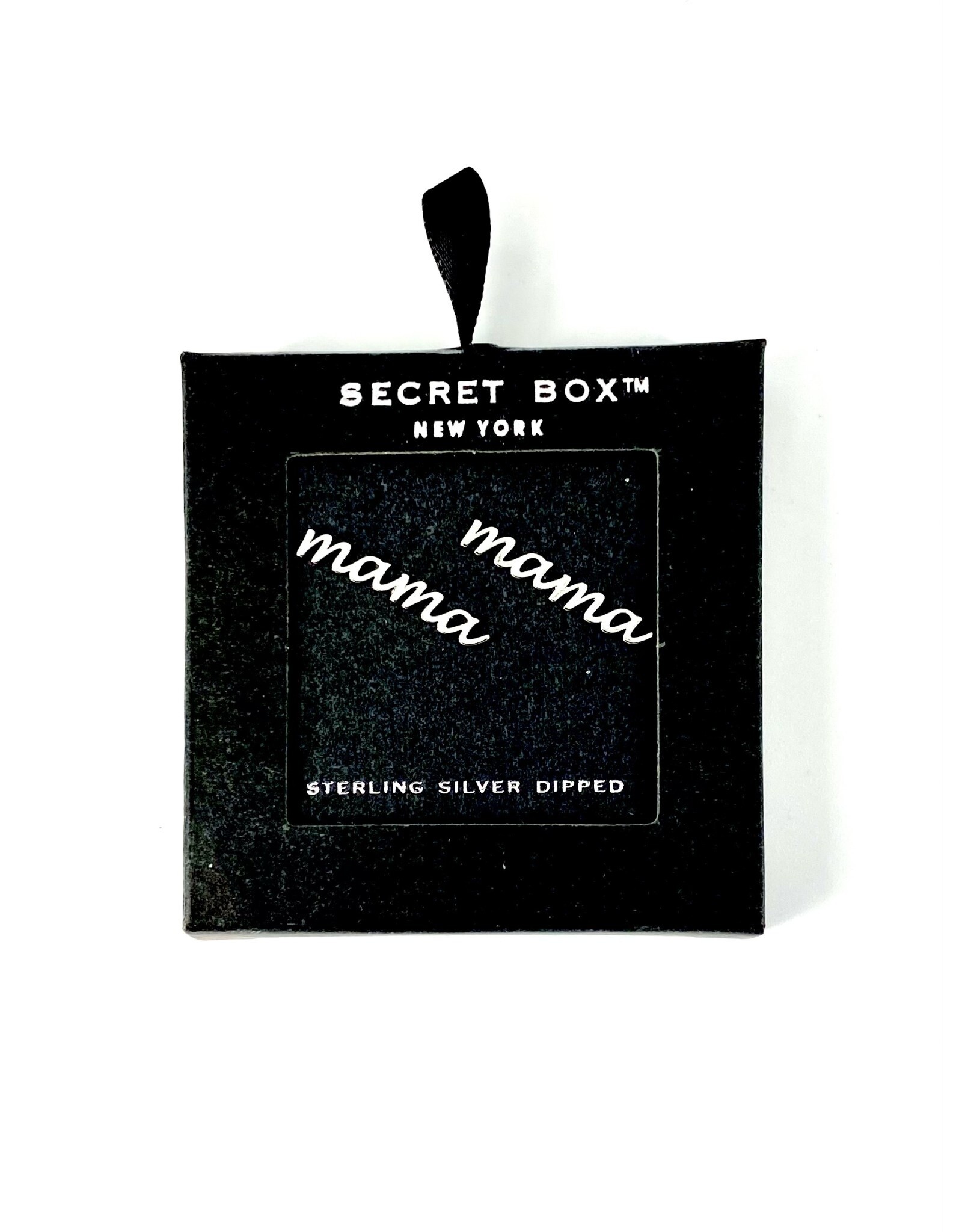 EARRING MAMA POST GOLD DIPPED CZ