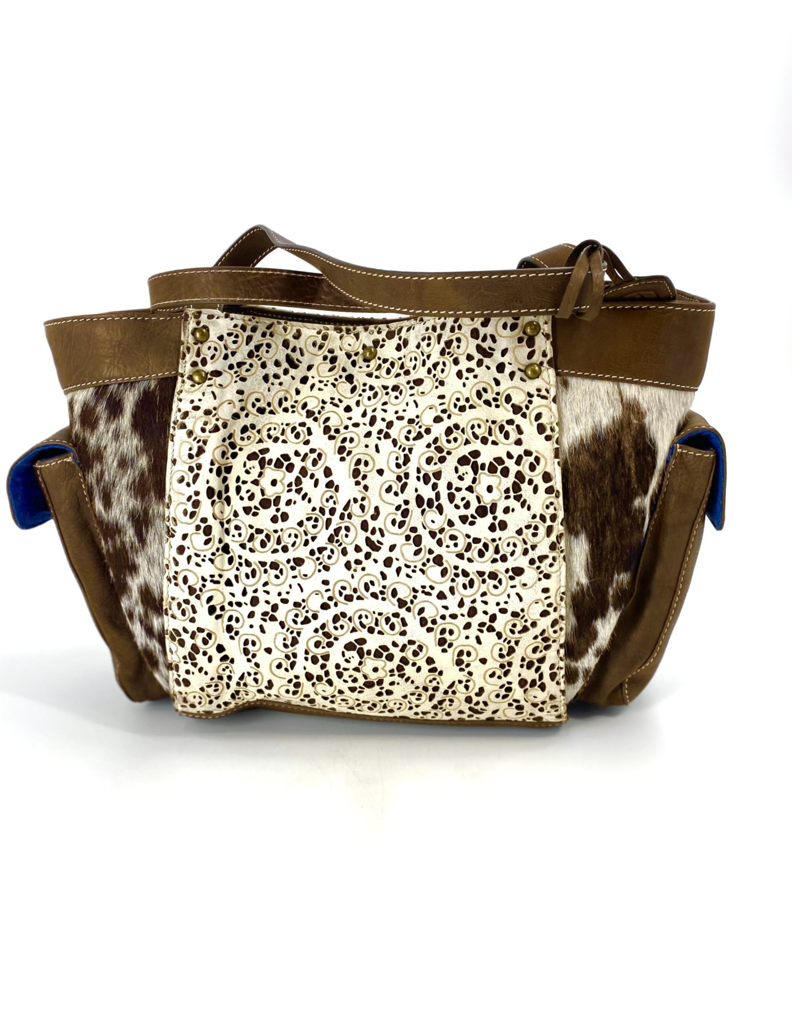 PURSE PHOENIX LARGE SATCHEL LEATHER/COWHIDE