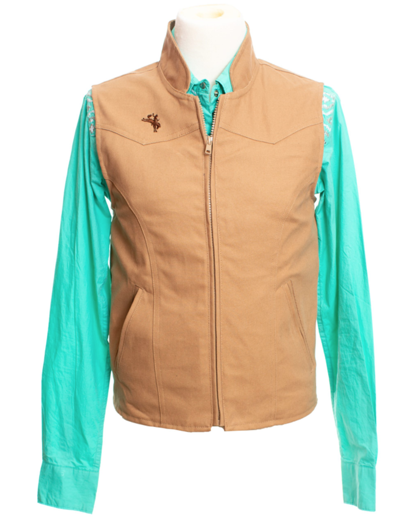 VEST TAN CALAMITY CONCEALED CARRY CANVAS