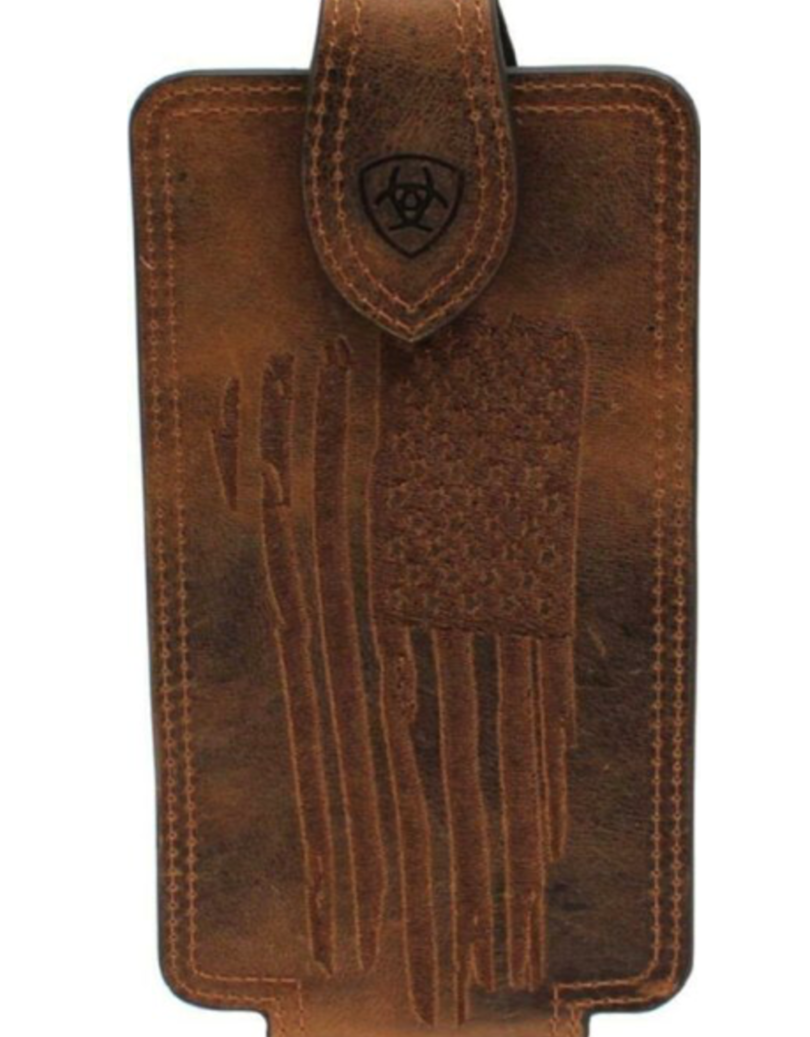 ARIAT CELL PHONE CASE ARIAT USA FLAG STITCH