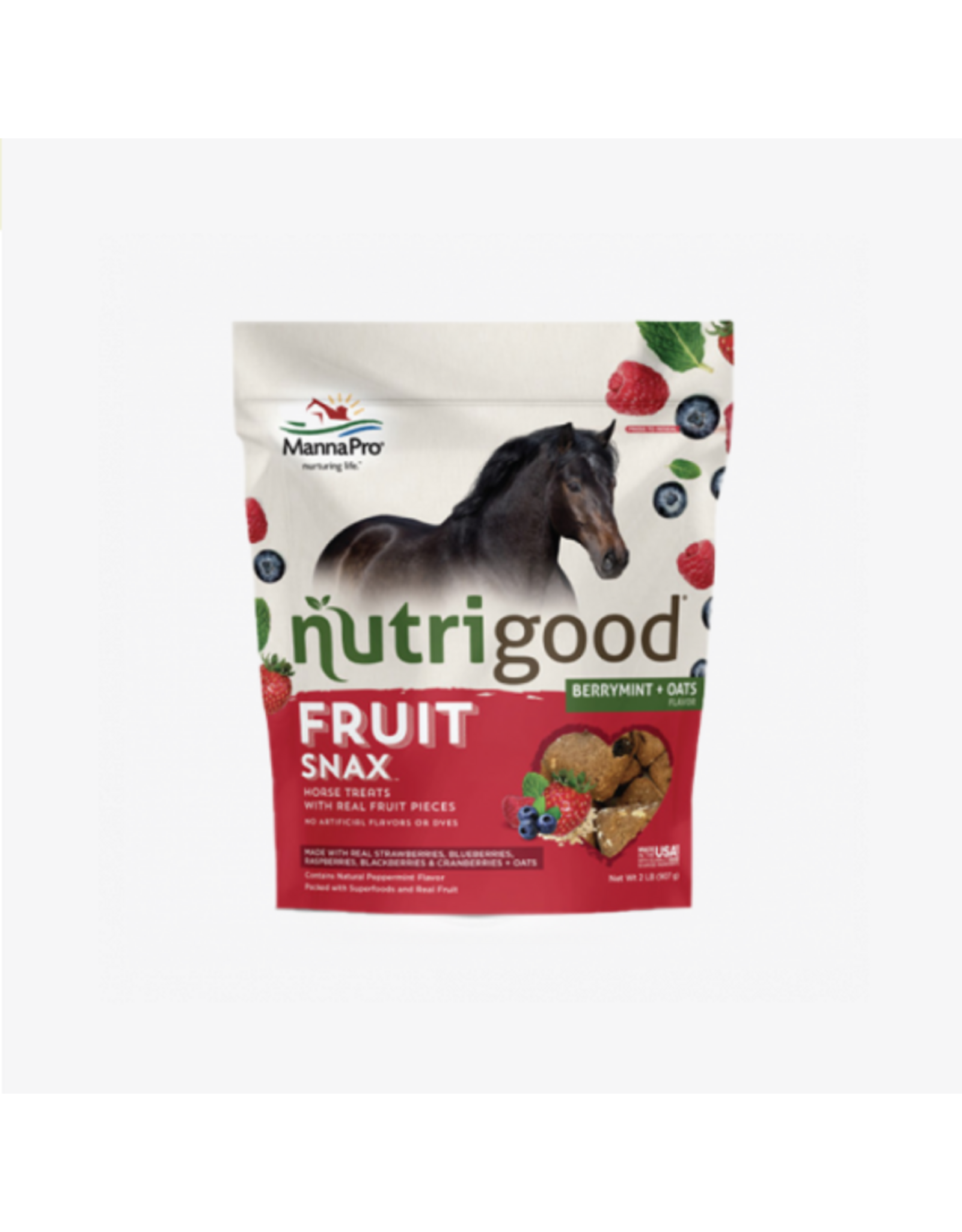 MANNA PRO PRODUCTS LLC FRUITSNAX BERRYMINT + OATS
