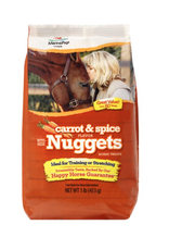 MANNA PRO PRODUCTS LLC CARROT & SPICE NUGGETS 1LB BITE-SIZED