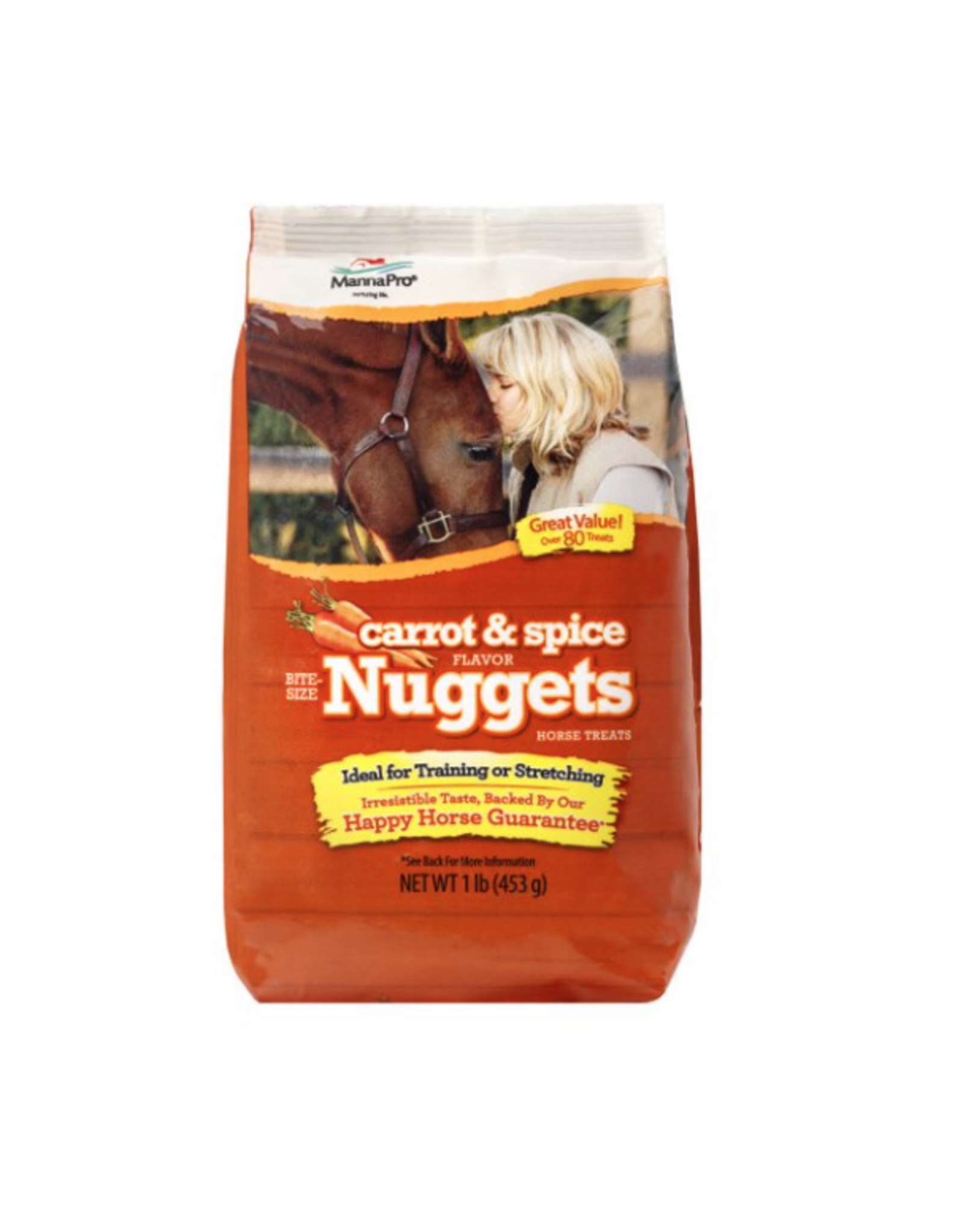 MANNA PRO PRODUCTS LLC CARROT & SPICE NUGGETS 1LB BITE-SIZED