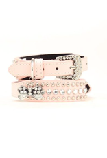 COLLAR NOCONA DOG 1/8" PINK BLING