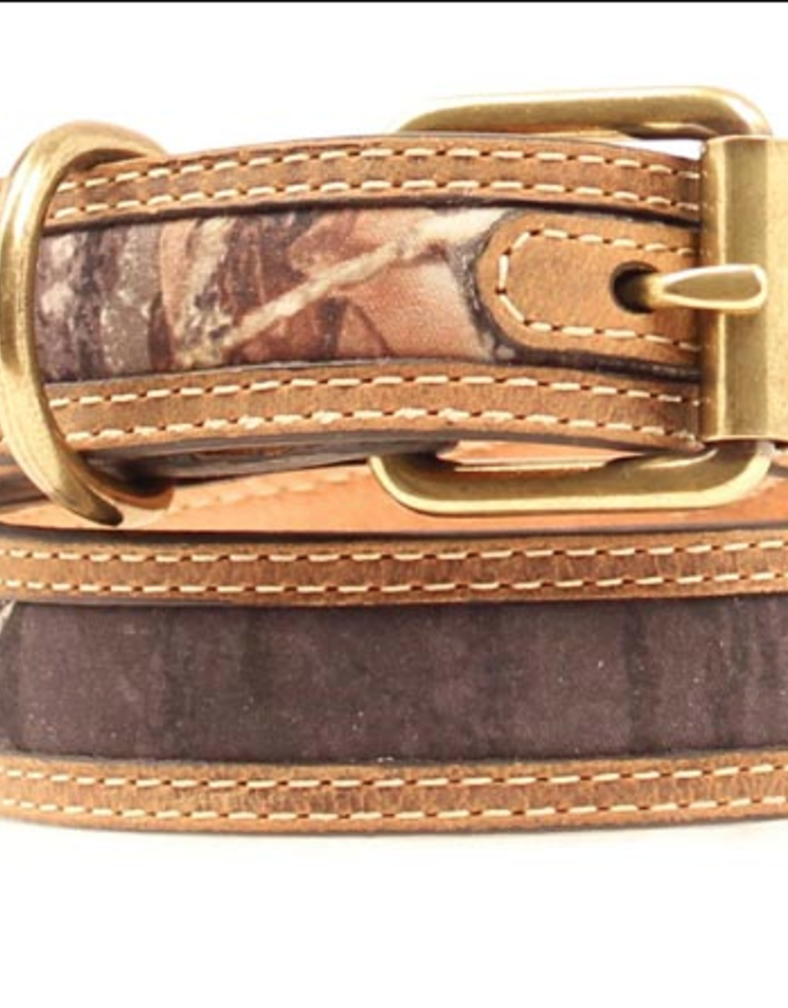 COLLAR NOCONA CAMO & LEATHER