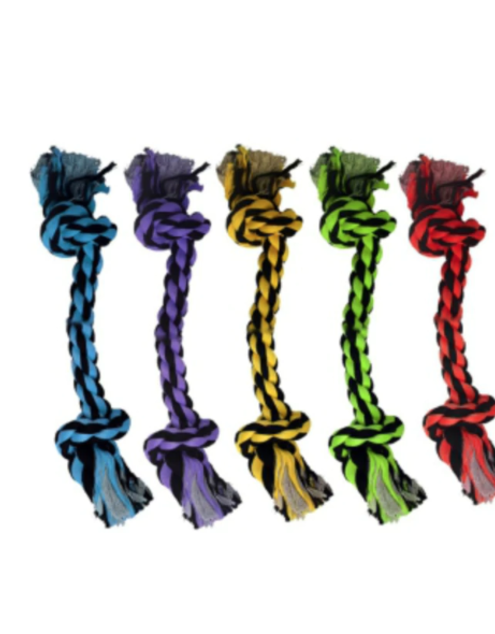 Multipet TOY 9" NUTS FOR KNOTS 2-KNOT ROPE