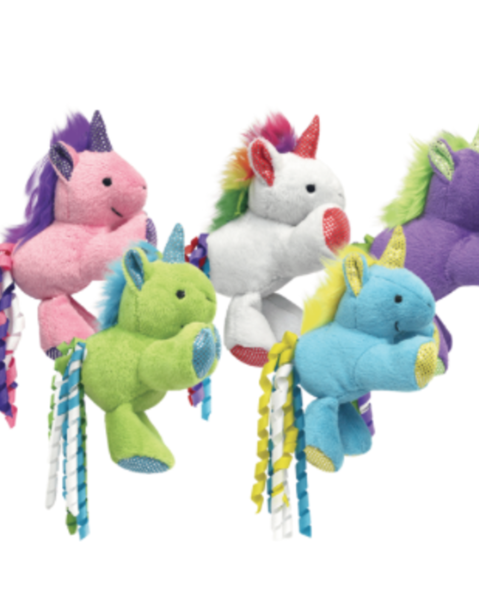 Multipet TOY UNICORN CAT 4"