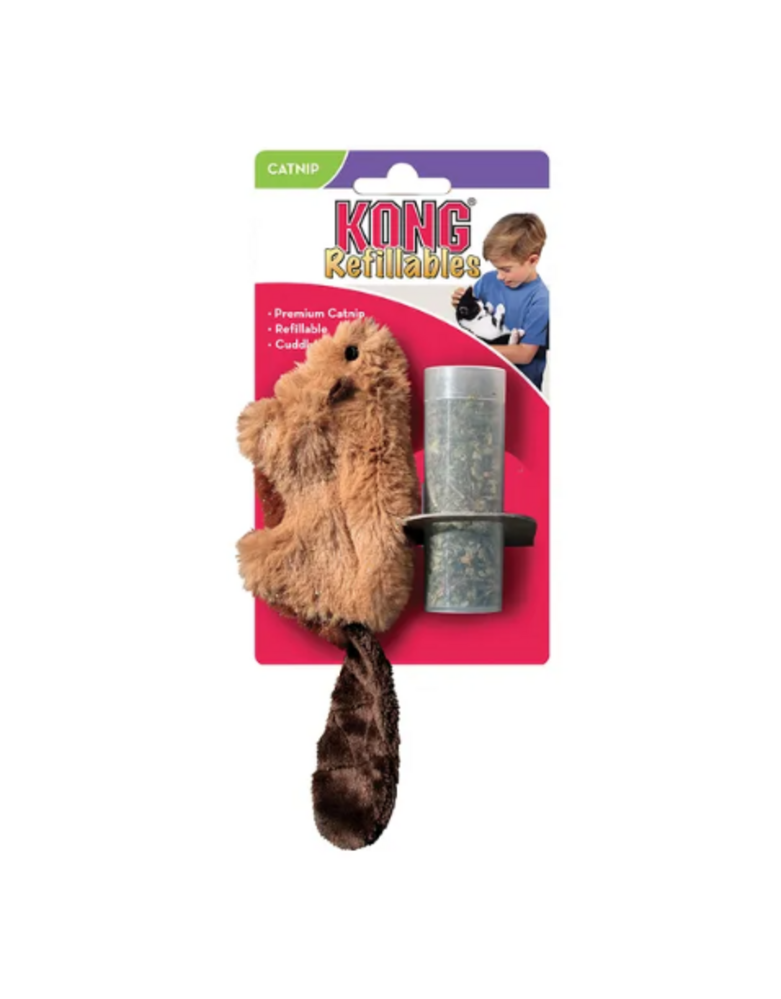 TOY KONG CAT REFILLABLES CATNIP