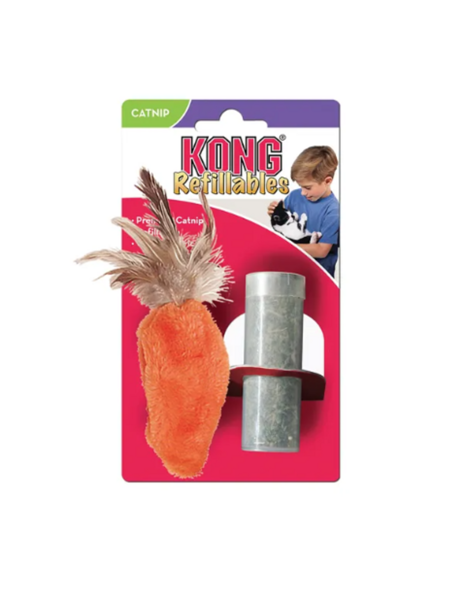 TOY KONG CAT REFILLABLES CATNIP