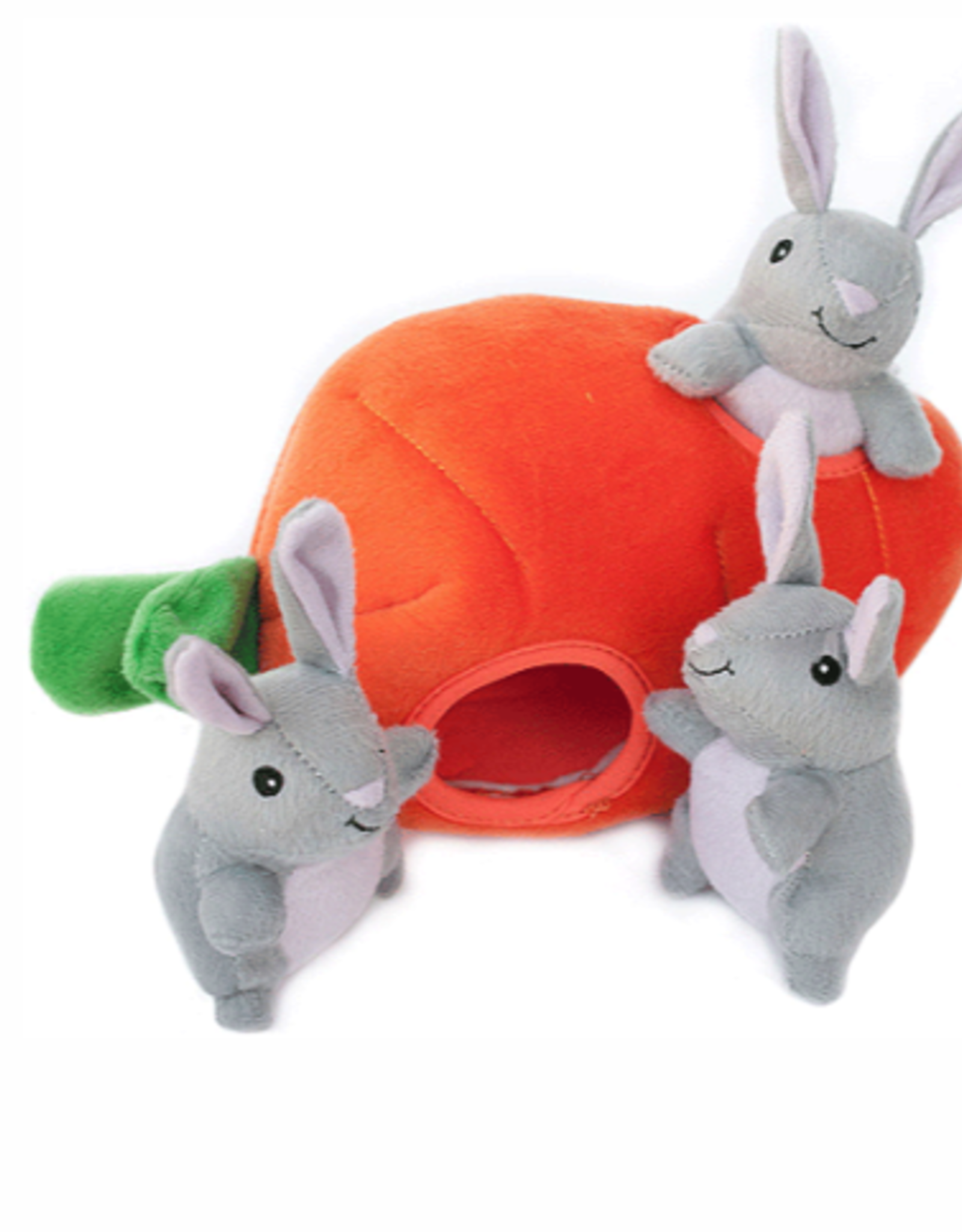 TOY ZIPPY PAWS BURROW BUNNY 'N CARROT