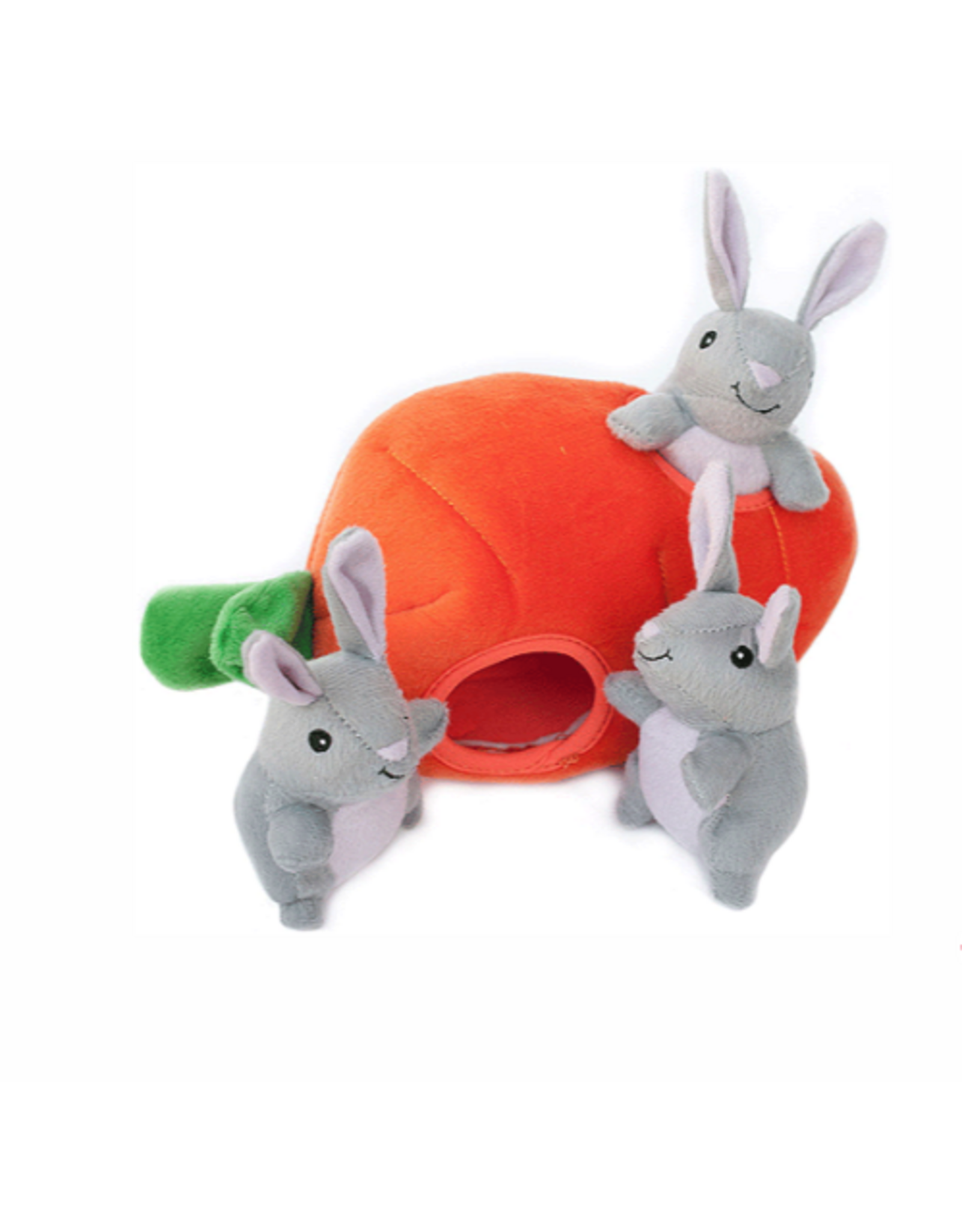 TOY ZIPPY PAWS BURROW BUNNY 'N CARROT