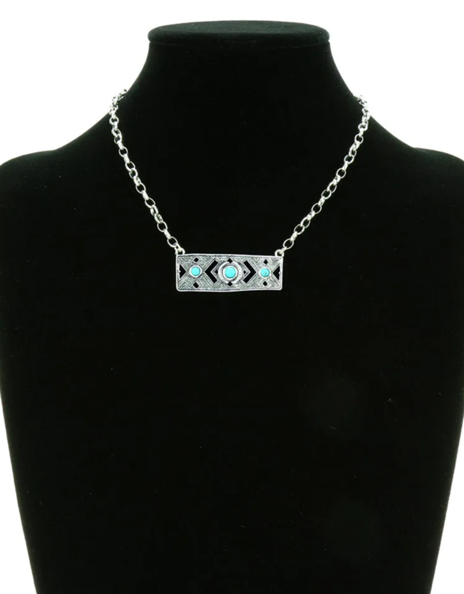 NECKLACE WESTERN STYLE BAR CHAIN