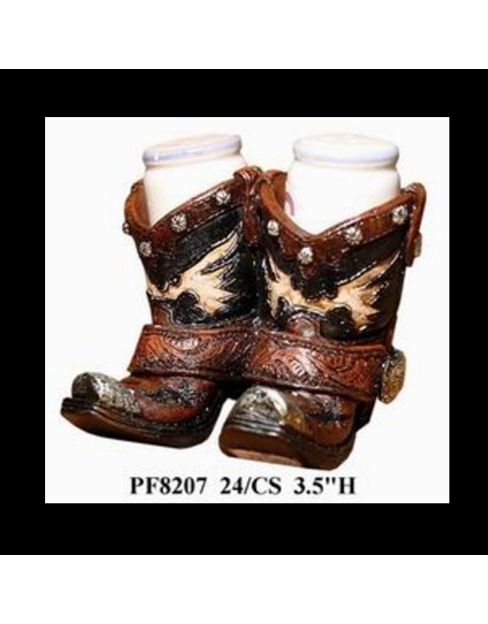 SALT & PEPPER SHAKER HOLDER BOOTS