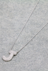 NECKLACE CZ INITIAL