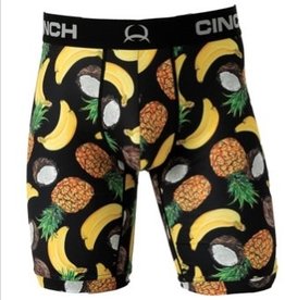 CINCH BOXER BRIEF PINEAPPLE 9"