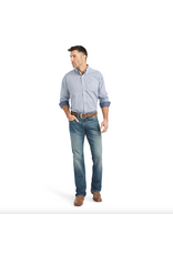 ARIAT SHIRT MNS WF ISAAC CLSSC LS WHITE