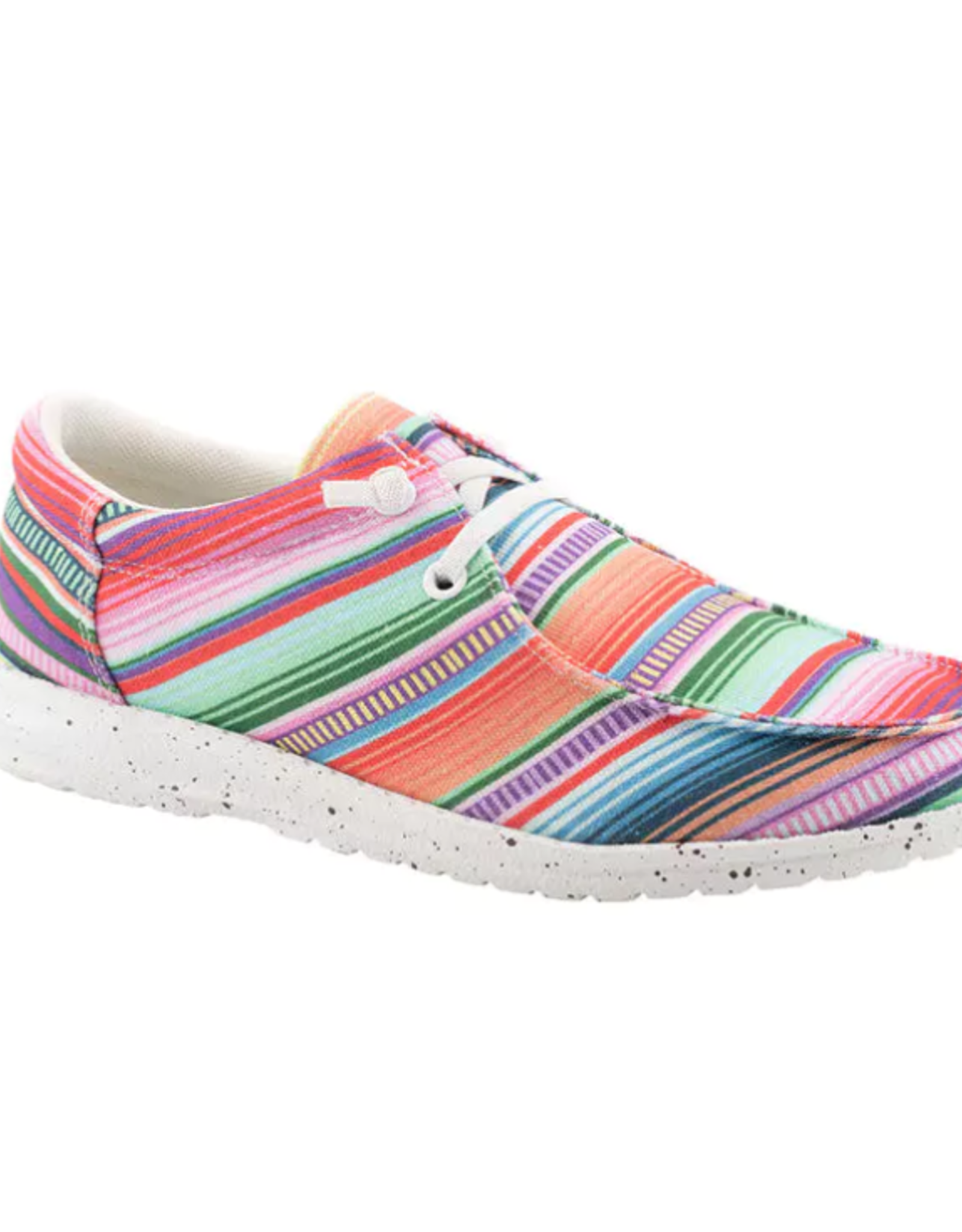 ROPER SHOE WMS ROPER HANG LOOSE MOC LACE UP PNK SERAPE