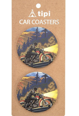 CAR COASTER ABSRBNT CERAMIC ASST PATTERNS