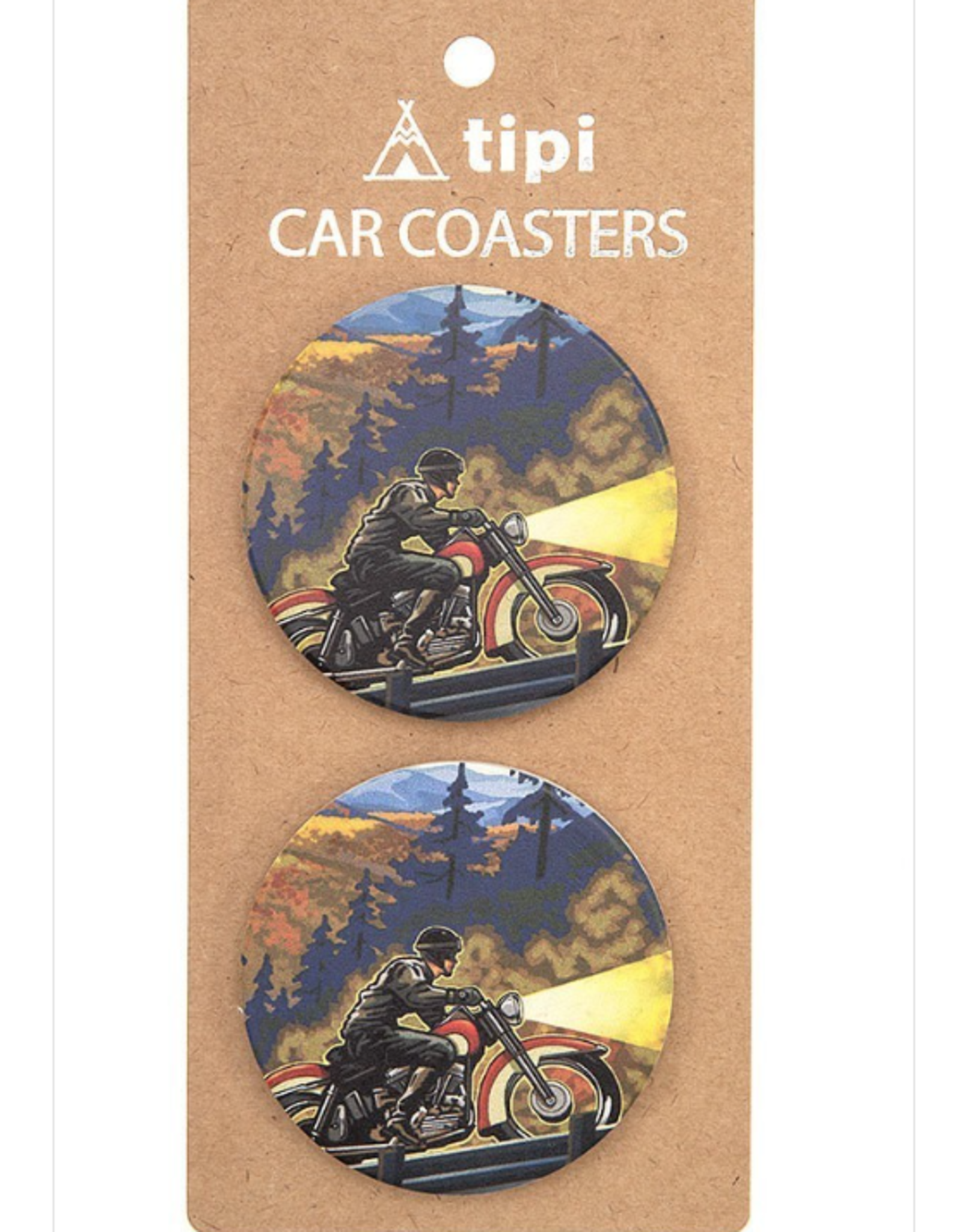 CAR COASTER ABSRBNT CERAMIC ASST PATTERNS