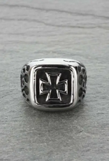 RING MNS CROSS SIZED RING